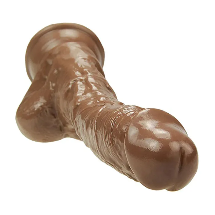Male Sex Toys STS 10 Inch Brown Realistic Penis Suction Cup